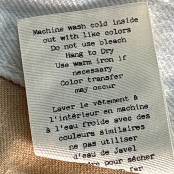 Rag & Bone Marin Bright White Cut-Off Distressed Jeans Shorts White Size 31 - Picture 9 of 10